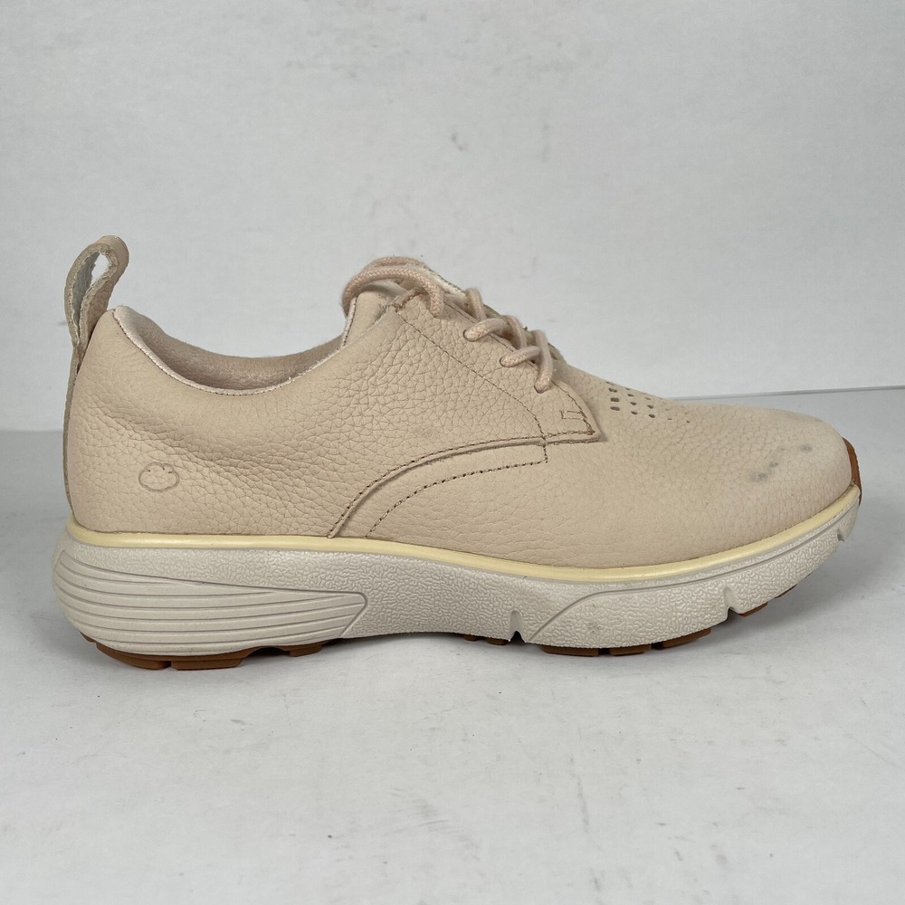 Dr. Comfort Ruth Diabetic Sneakers Womens Size 6 M Beige Leather Lace Up Shoes